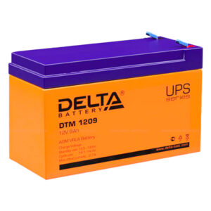 Аккумулятор Delta DTM 1209 12В 9А*ч