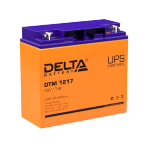 Аккумулятор Delta DTM 1217 12В 17А*ч