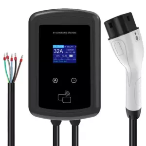 Настенная зарядка GBT 32А 7кВт RFID WIFI MaxGreen