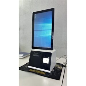 POS-Моноблок Z-823 2-экрана Intel i3-4Gen (up to 3.0 GHz)/DDR3 4GB/SSD 128GB/15,6/WHITE