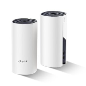Mesh Wi-Fi система TP-LINK Deco M4(2-PK) AC1200 Dual-Band 867Mb/s 5GHz+300Mb/s 2.4GHz, 2xWAN/LAN 1Gb/s, 2 antennas, MU-MIMO, Parental Control
