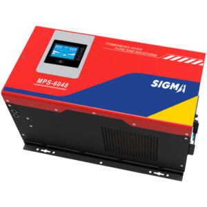 Инвертор SIGMA MPS 6048-with solar 6000VA/6000W/Вход 48В и/или 220В/Выход 220В/AVR/Чистая синусоида на выходе